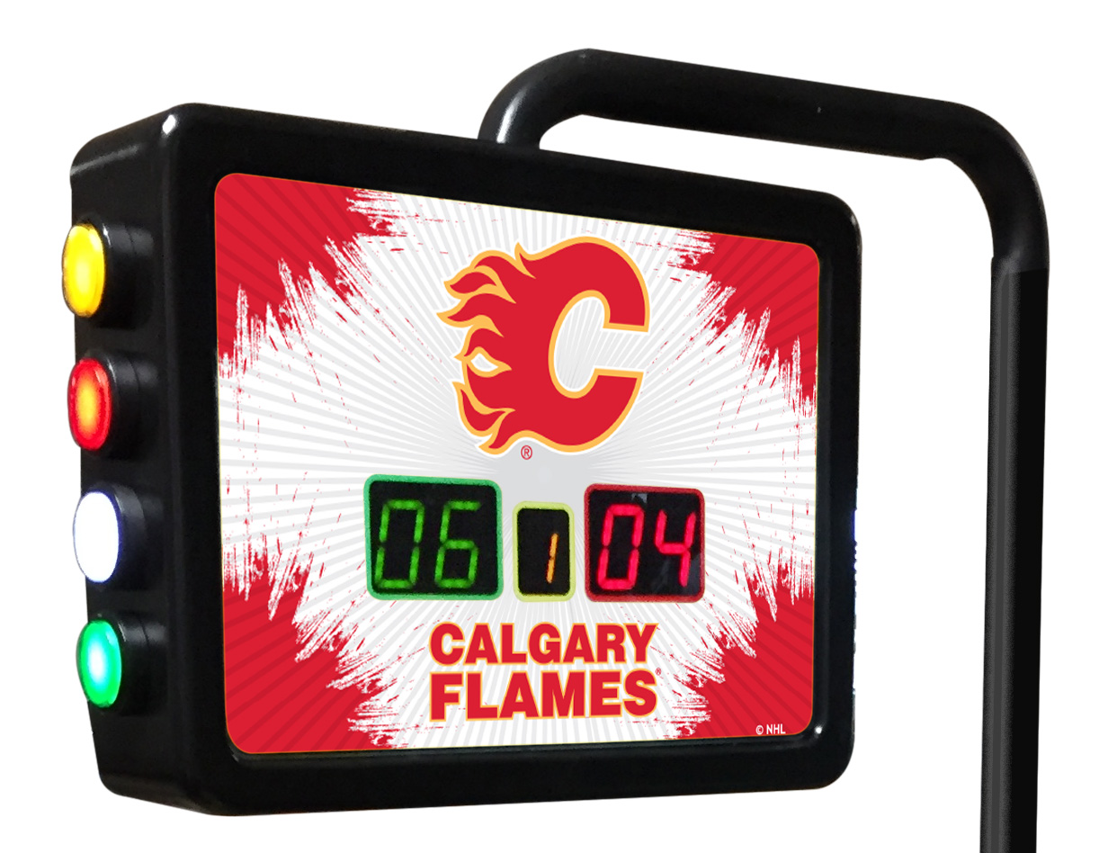 SBScUnCalFla Calgary Flames Electronic Shuffleboard Scoring Unit