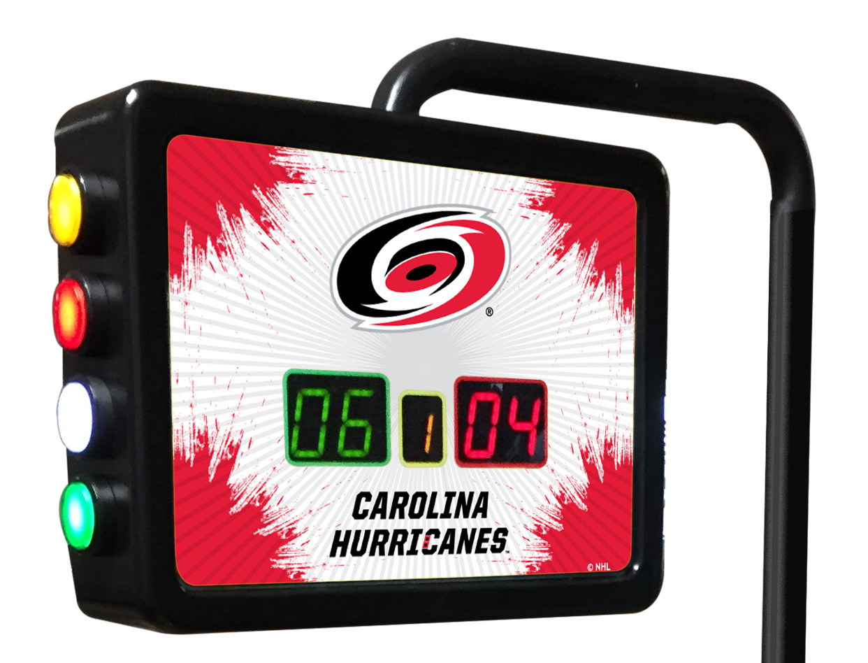SBScUnCarHur Carolina Hurricanes Electronic Shuffleboard Scoring Unit