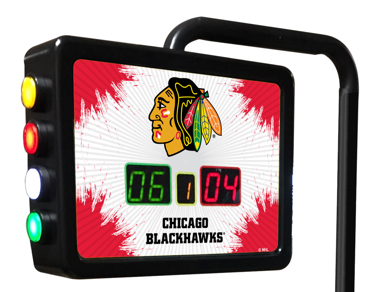 SBScUnChiHwk Chicago Blackhawks Electronic Shuffleboard Scoring Unit