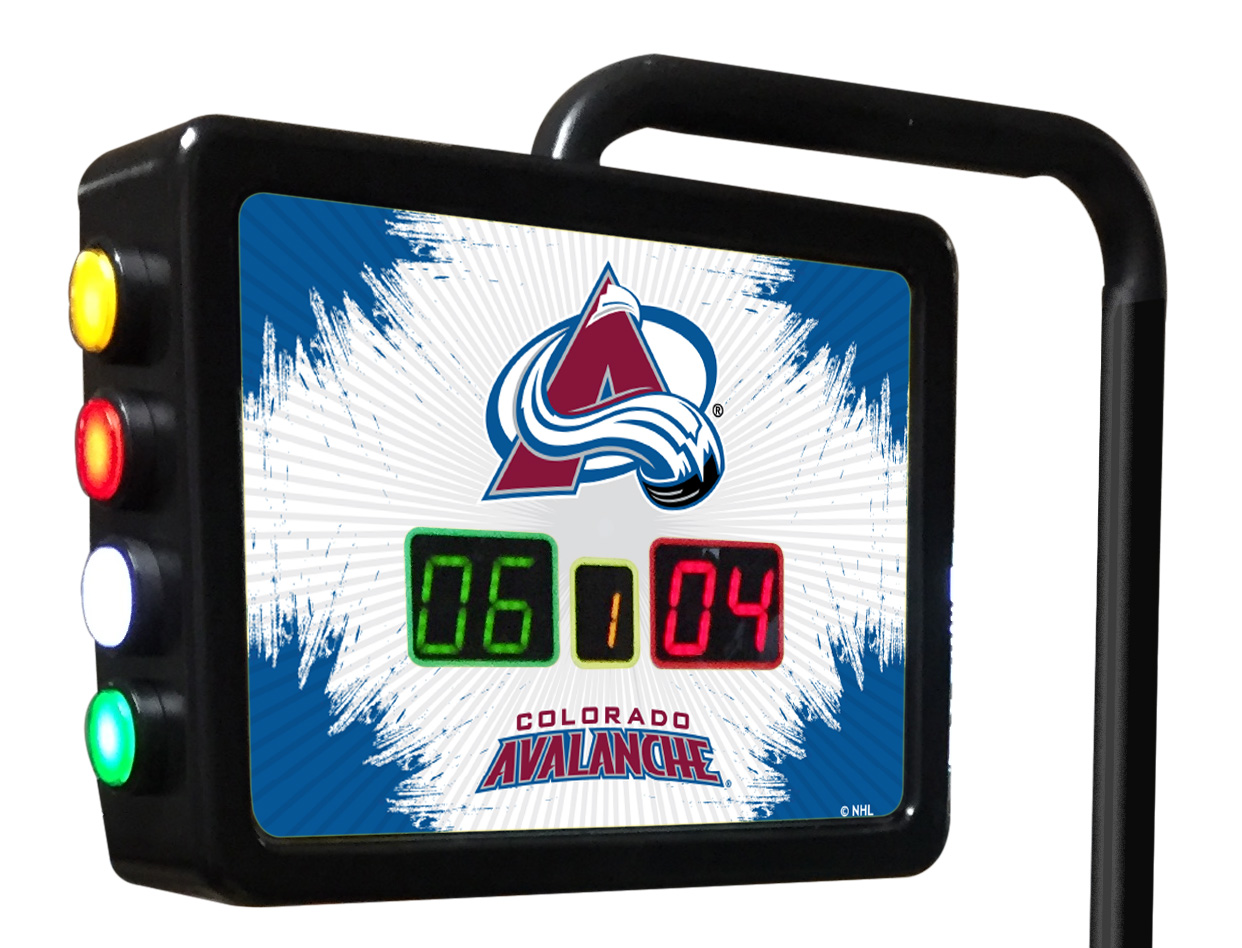 SBScUnColAva Colorado Avalanche Electronic Shuffleboard Scoring Unit