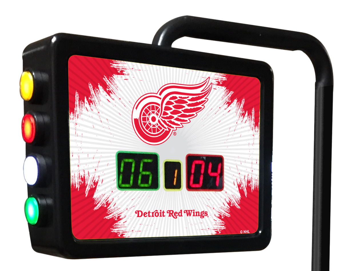 SBScUnDetRed Detroit Red Wings Electronic Shuffleboard Scoring Unit