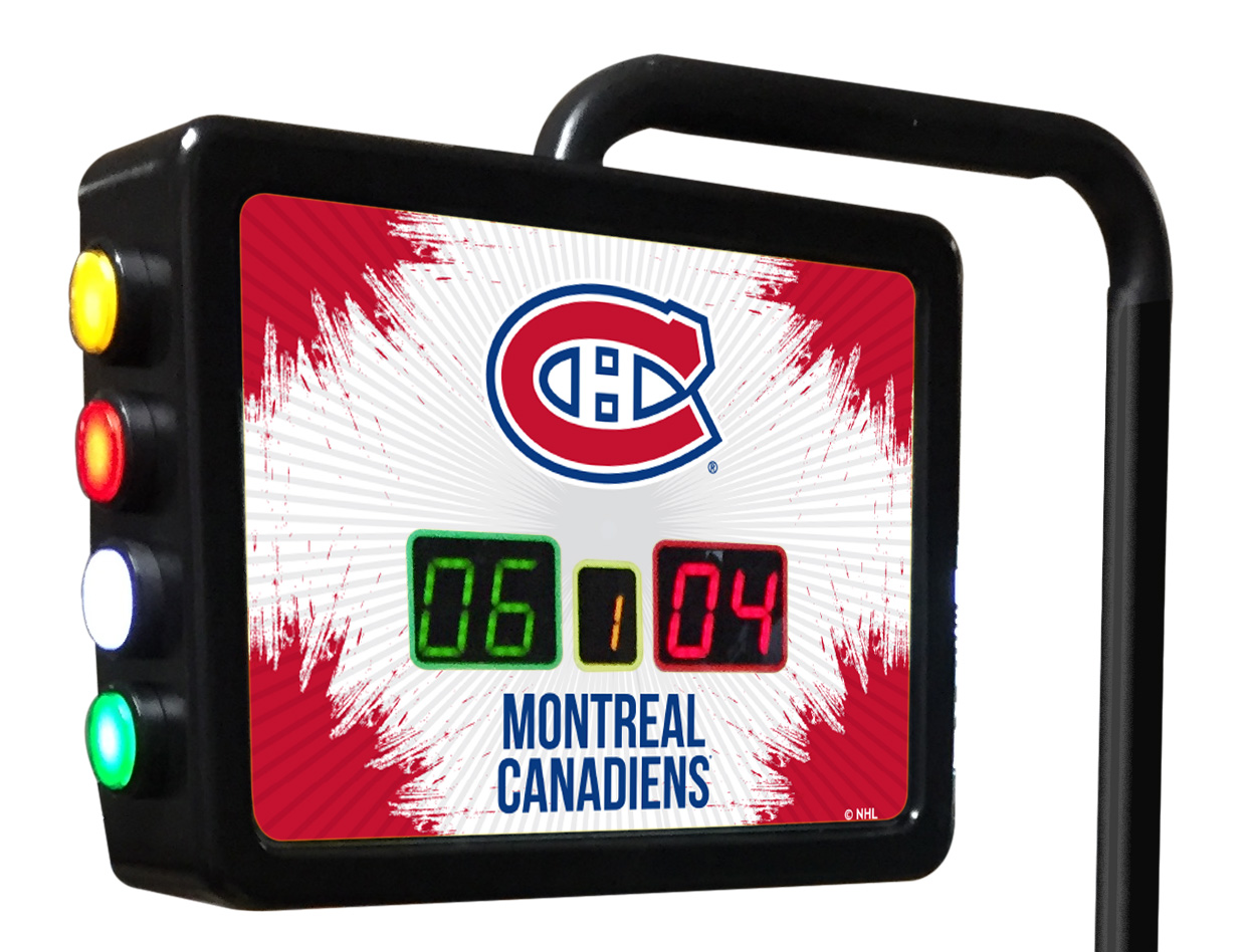 SBScUnMonCan Montreal Canadiens Electronic Shuffleboard Scoring Unit