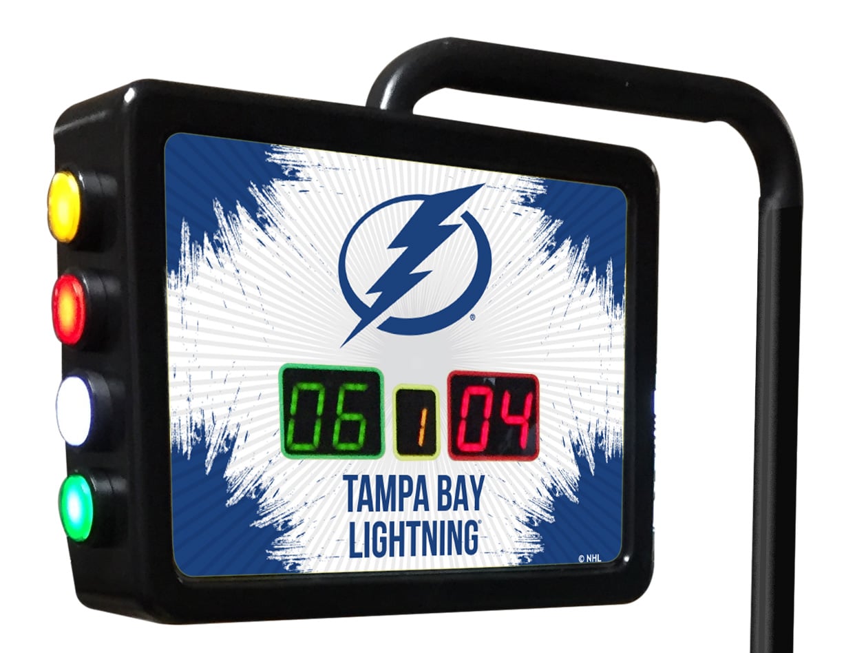 SBScUnTBLght Tampa Bay Lightning Electronic Shuffleboard Scoring Unit