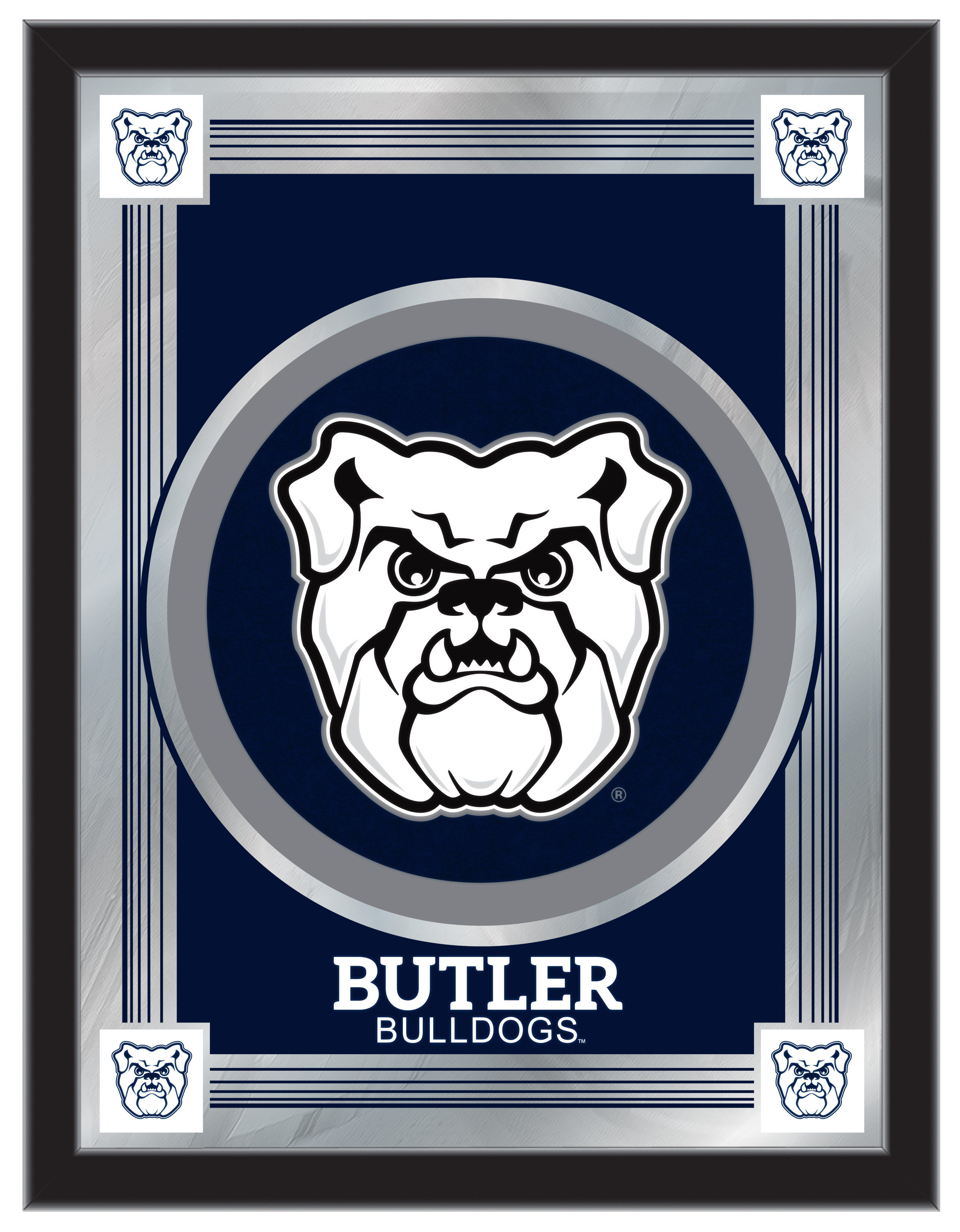 MLogoButler 17 x 22 in. Butler University Logo Mirror