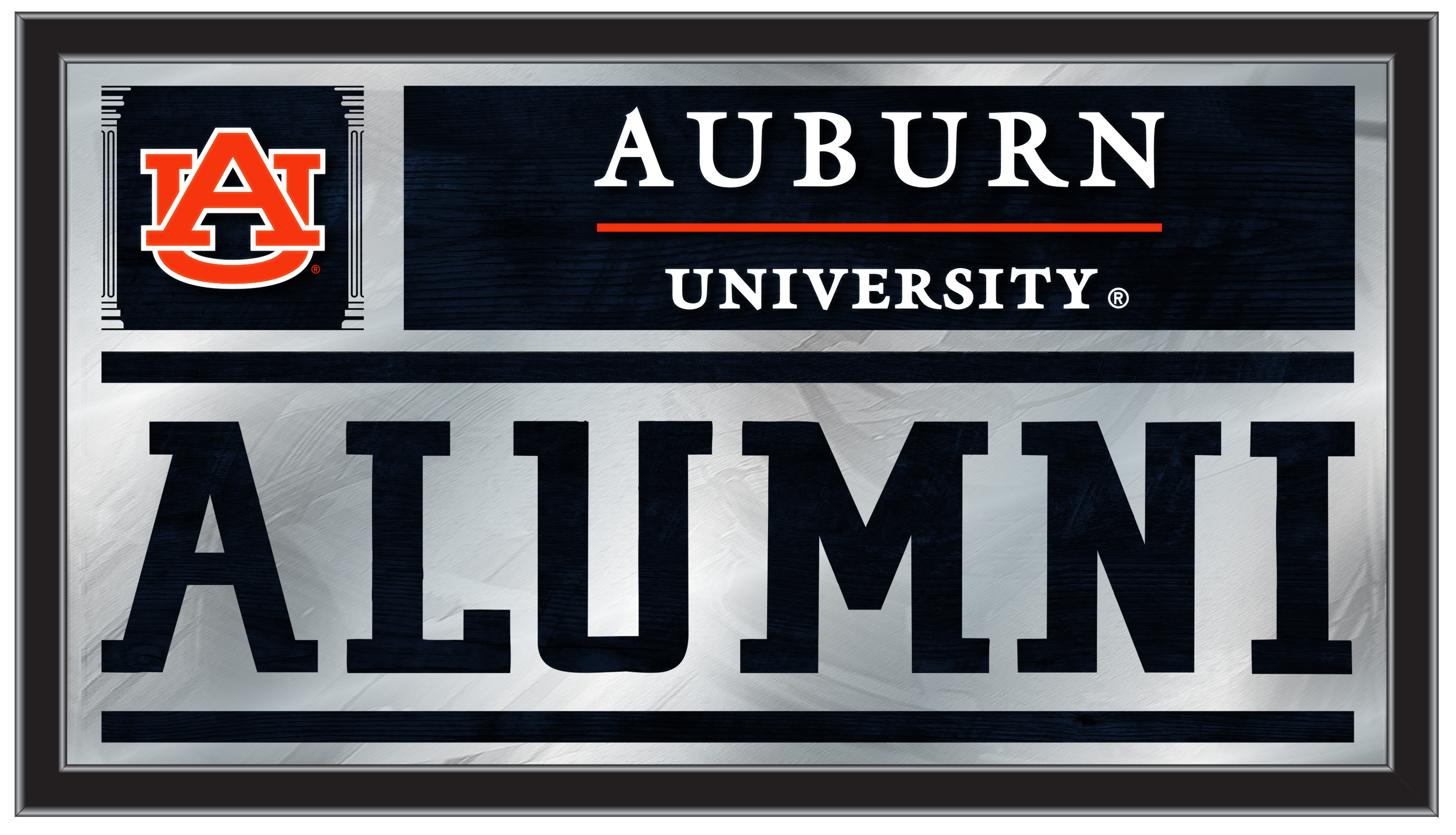 MAlumAuburn 26 x15 in. Auburn University Alumni Mirror