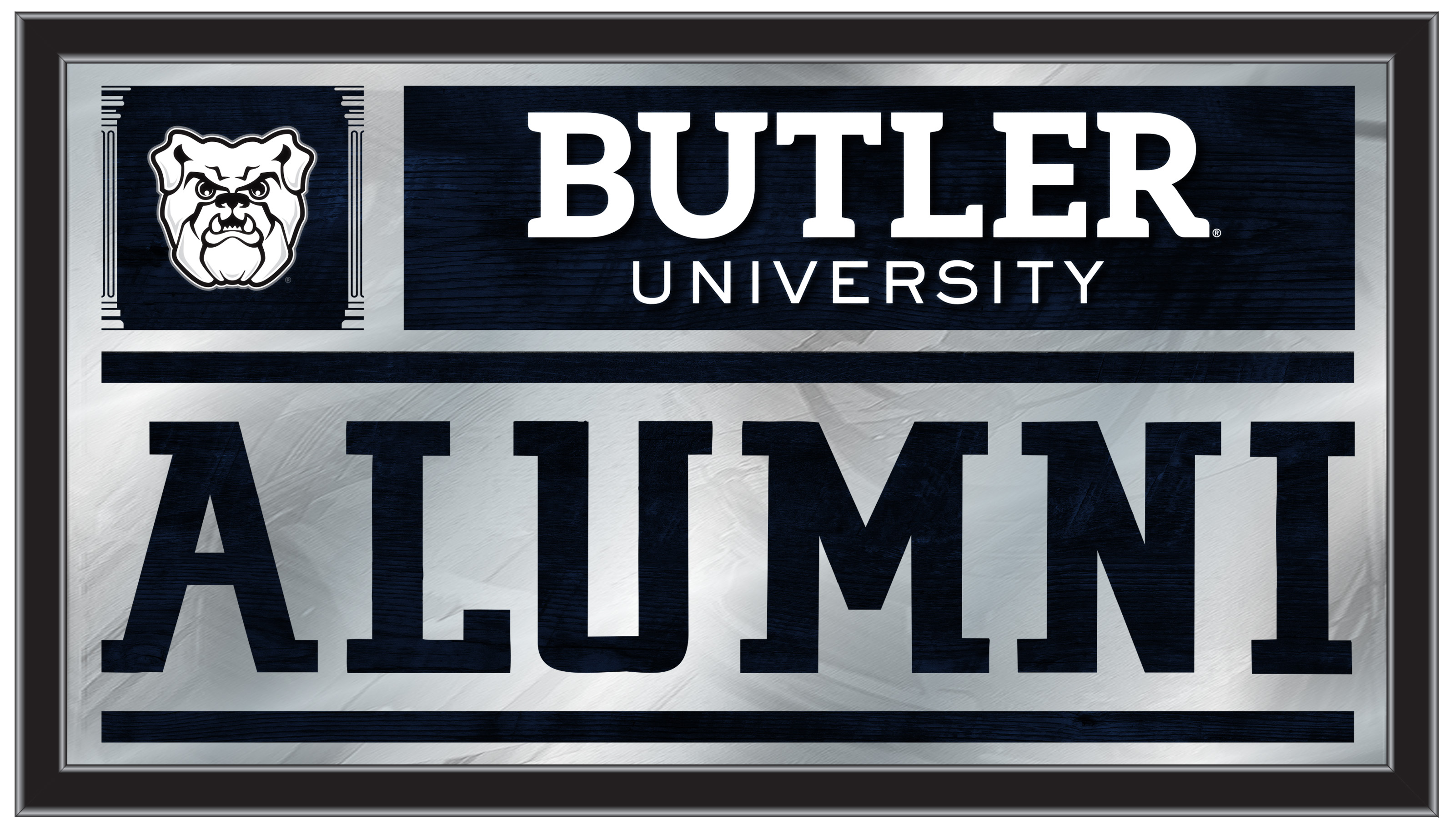 MAlumButler 26 x15 in. Butler University Alumni Mirror