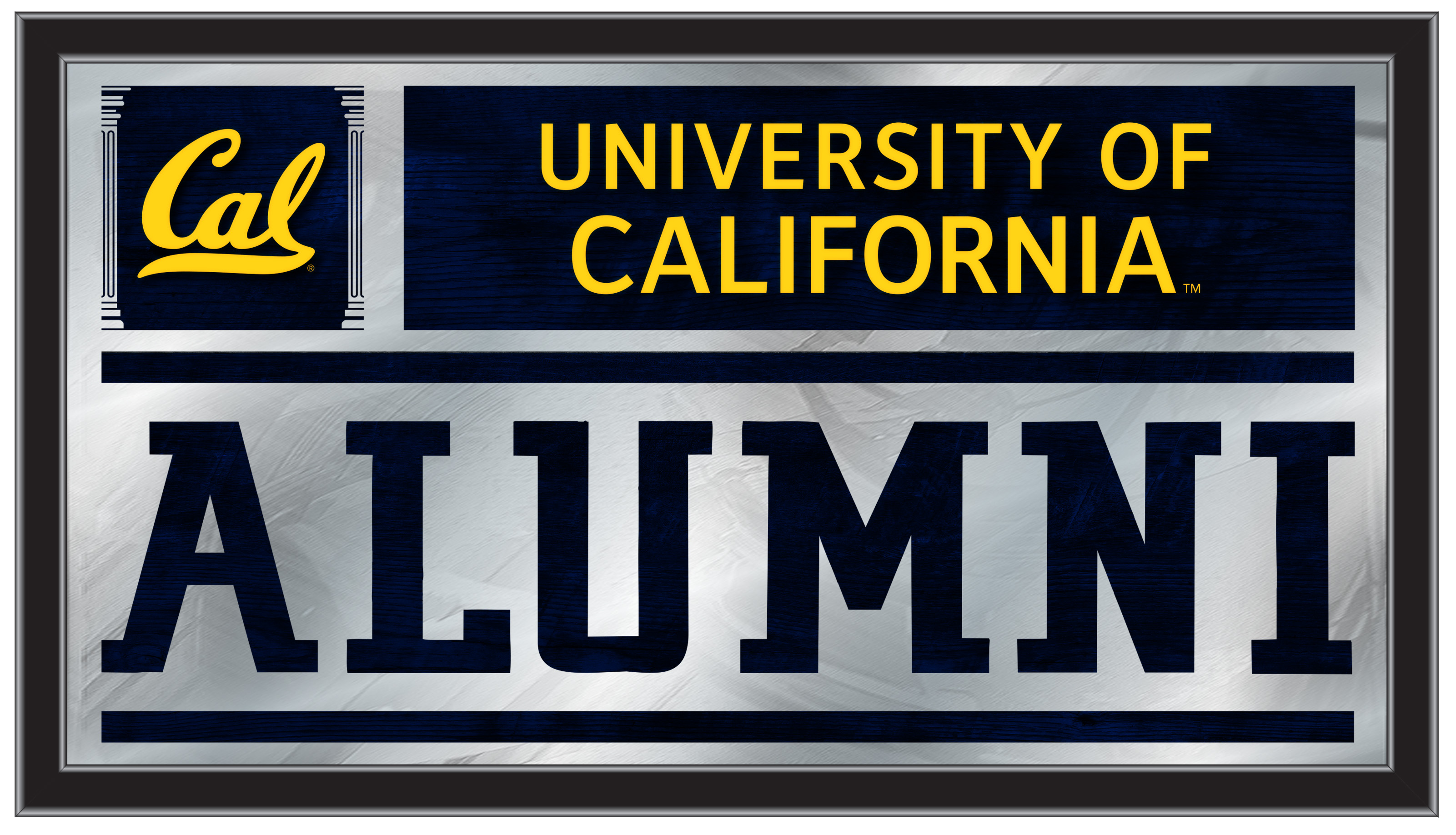 MAlumCal-Un 26 x15 in. University of California Alumni Mirror