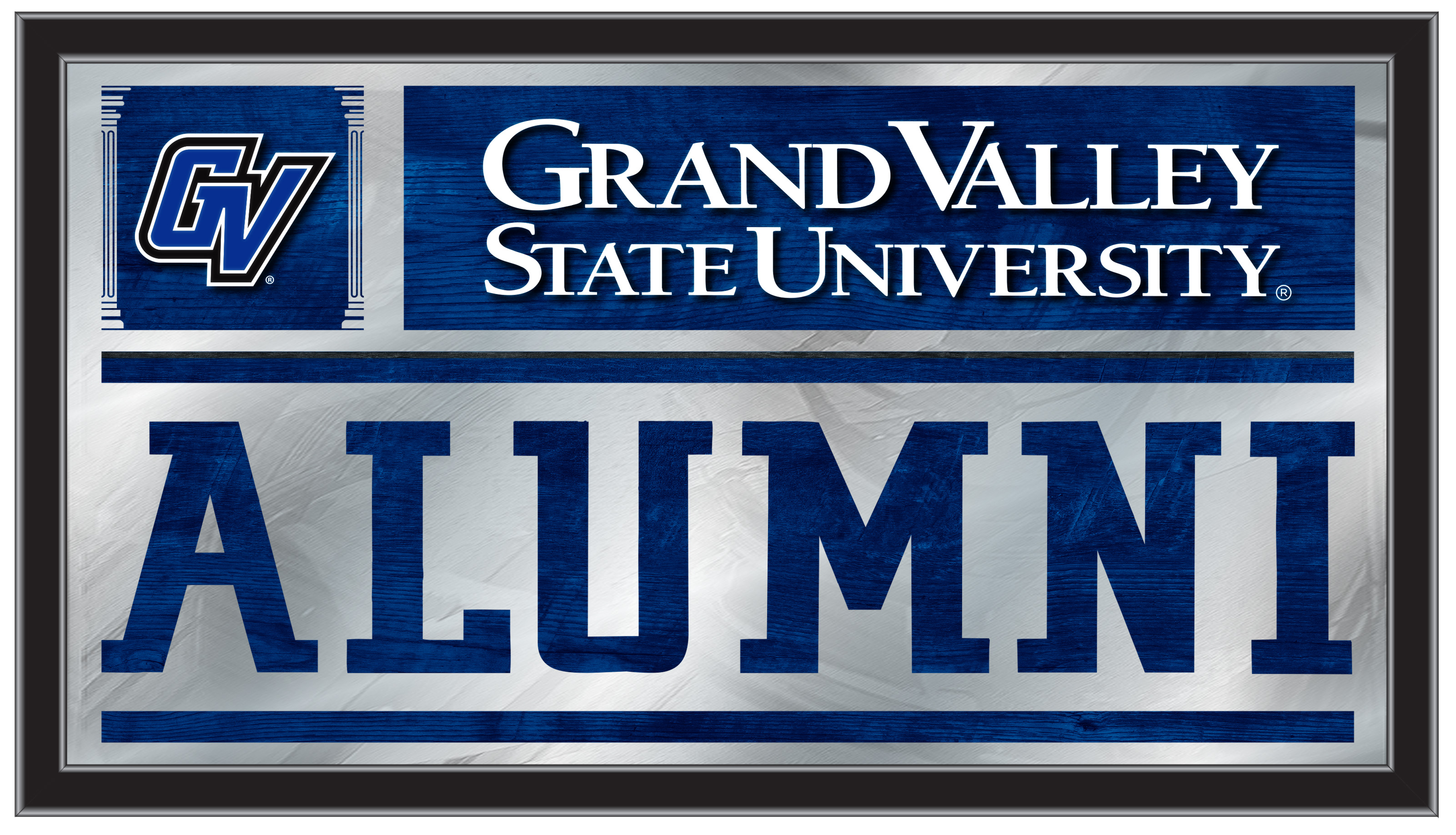 MAlumGVStUn 26 x15 in. Grand Valley State University Alumni Mirror