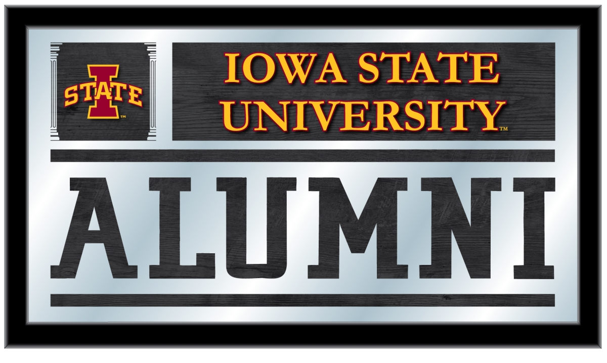 Picture of Holland Bar Stool MAlumIowaSt 26 x15 in. Iowa State University Alumni Mirror