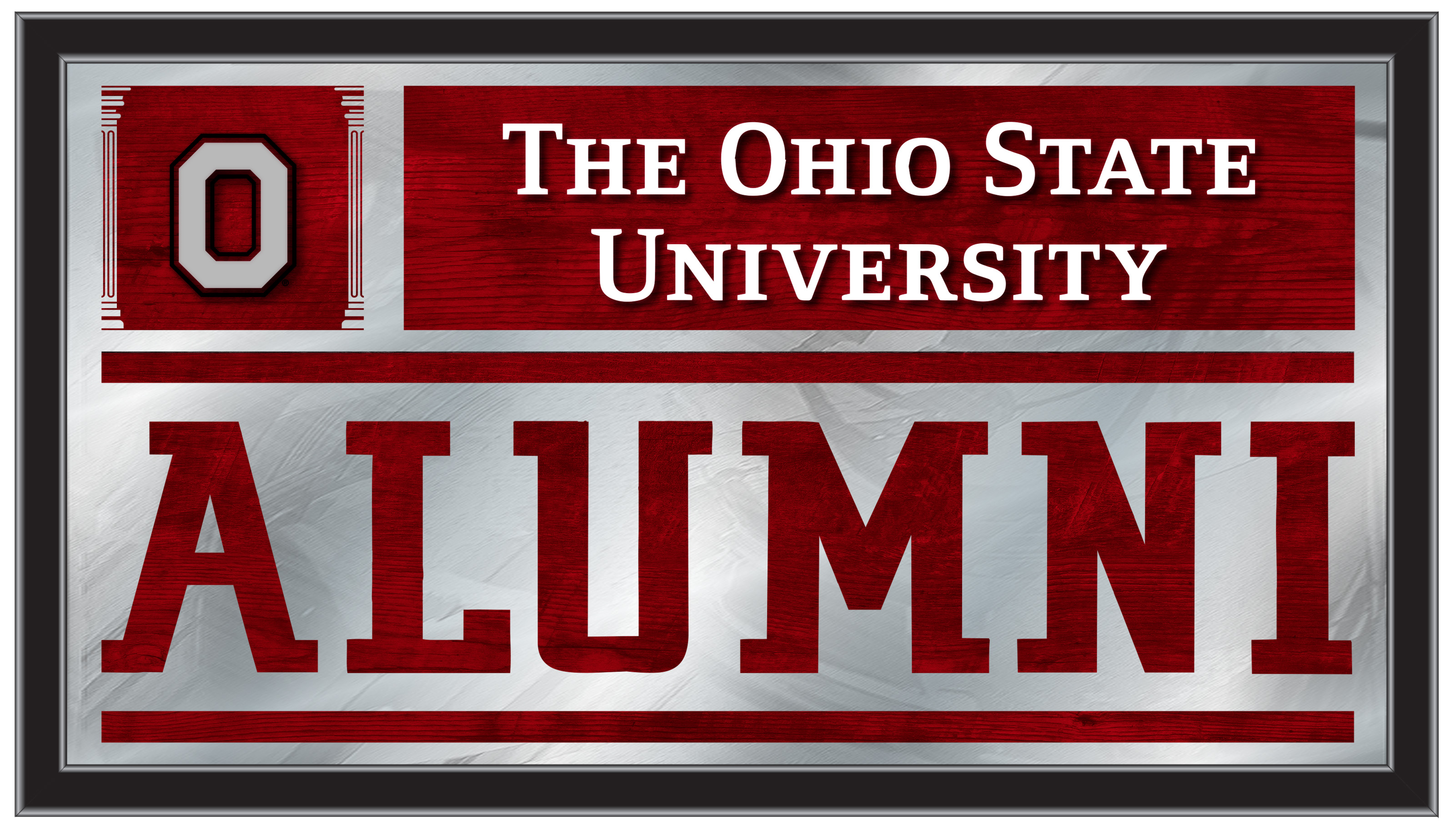 26 x15 in. Ohio State University Alumni Mirror