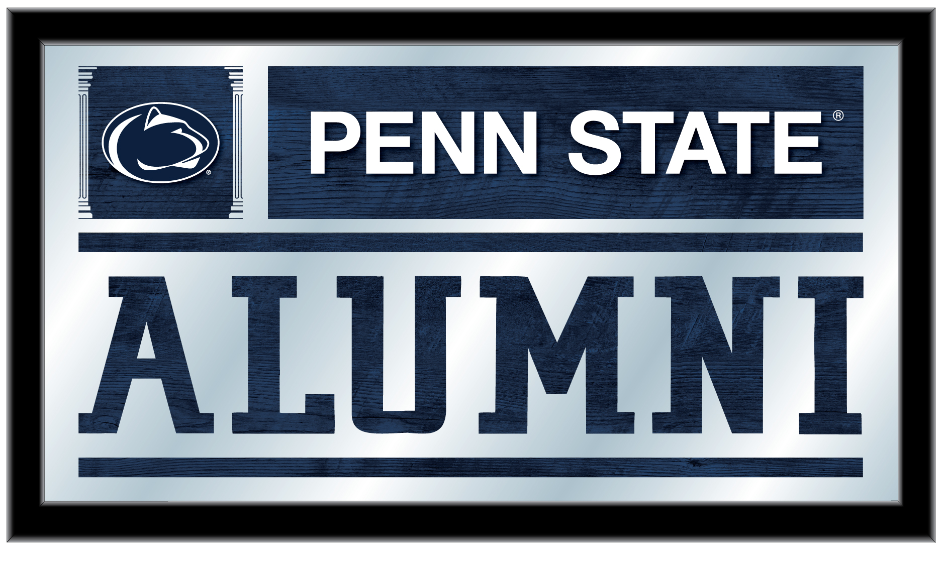 MAlumPennSt 26 x15 in. Penn State Alumni Mirror