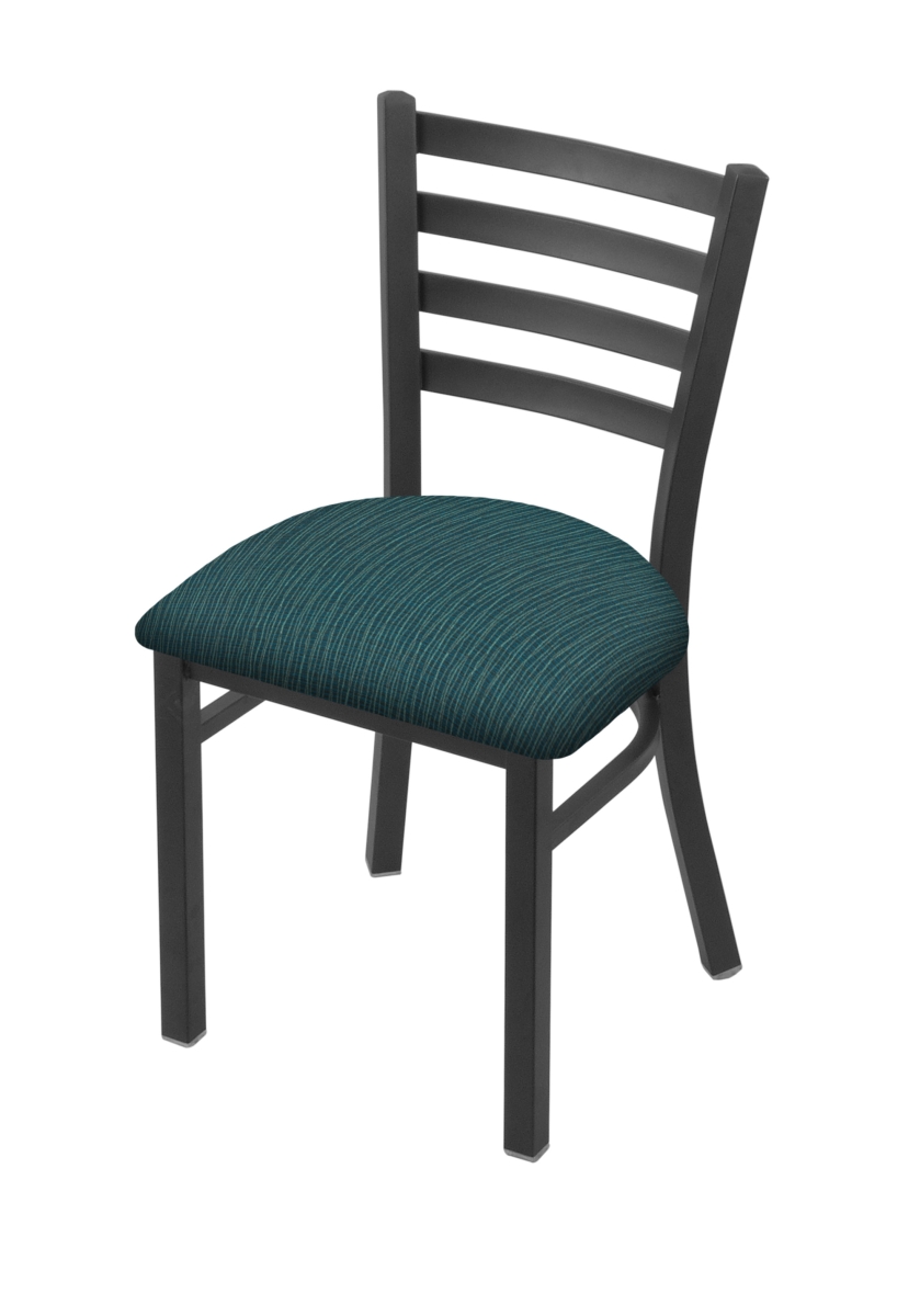 18 in. 400 Jackie Chair with Pewter Finish & Graph Tidal Seat