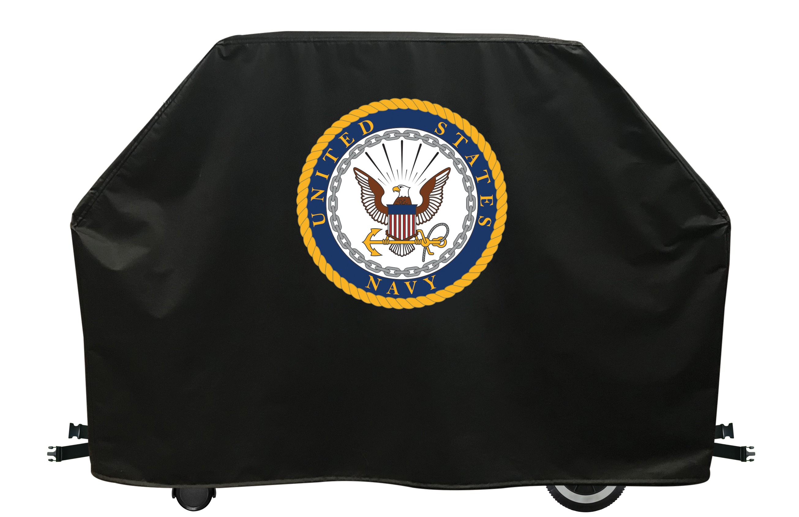 Picture of Holland Bar Stool GC60Navy 60 in. United States Navy University Grill Cover