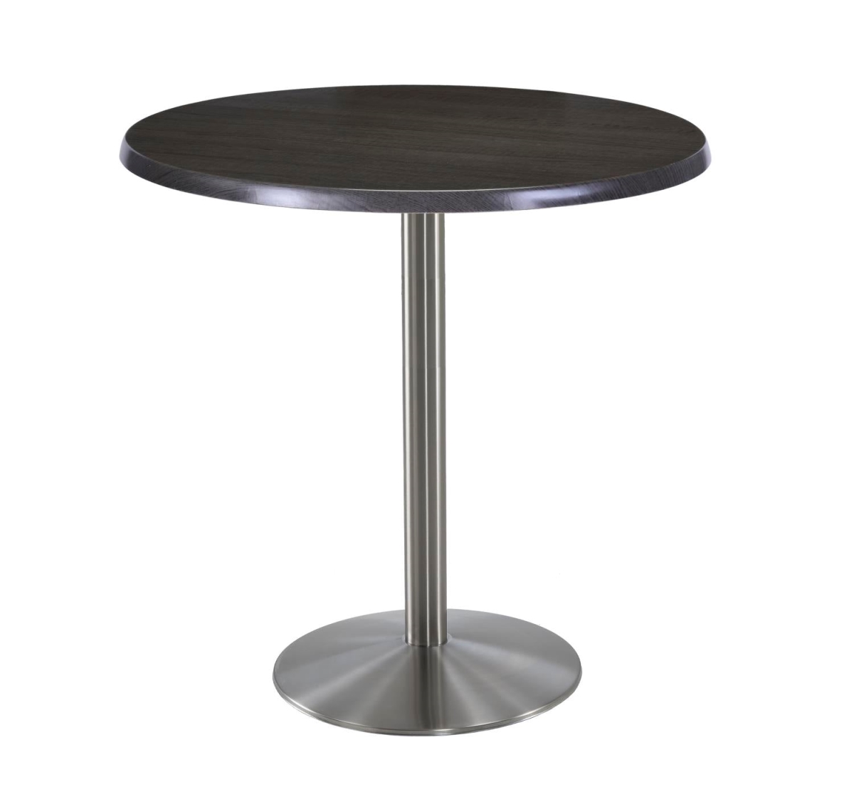 OD214-2242SSOD36RChar 42 in. Tall OD214 Indoor & Outdoor All-Season Square Table with 36 in. Dia. Charcoal Top