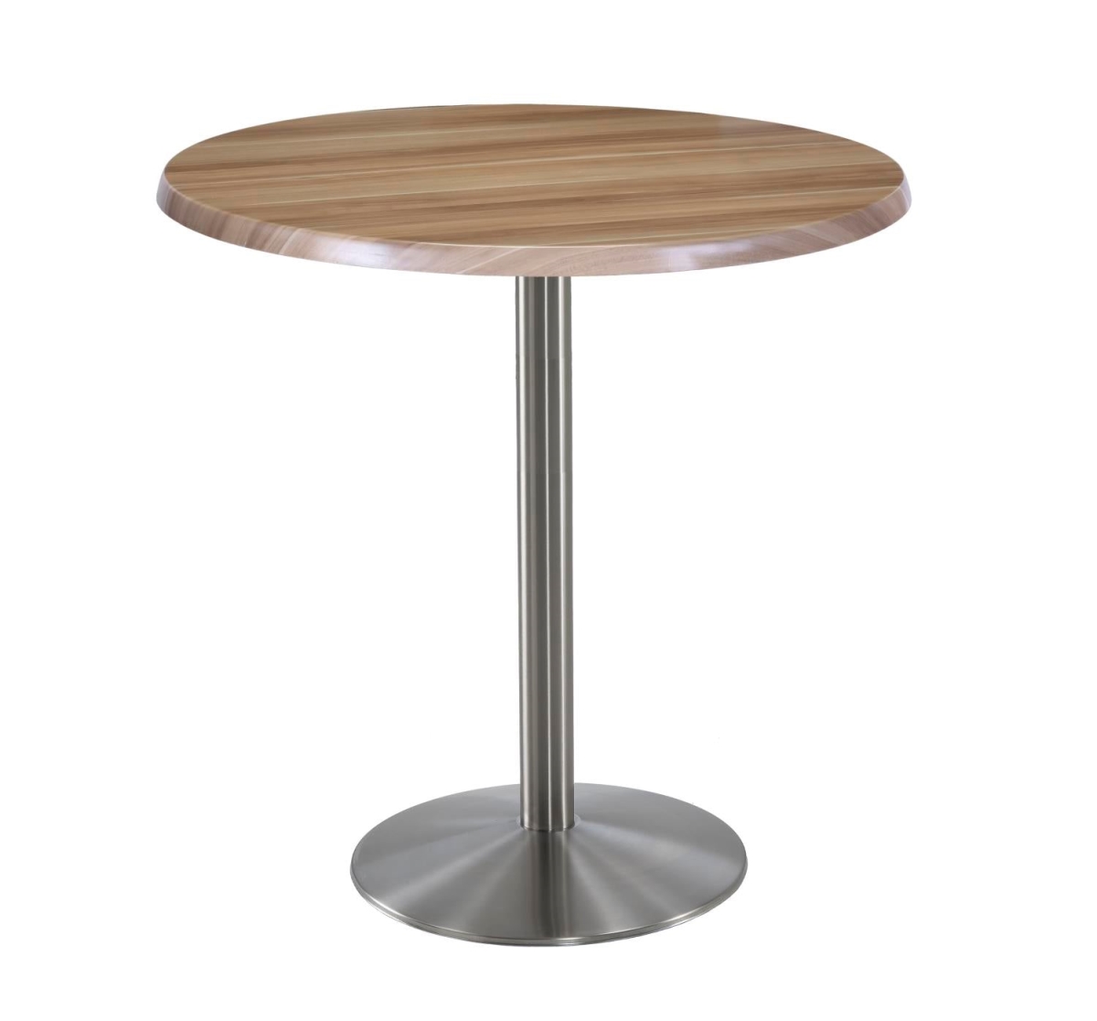 OD214-2242SSOD36RNat 42 in. Tall OD214 Indoor & Outdoor All-Season Square Table with 36 in. Dia. Natural Top