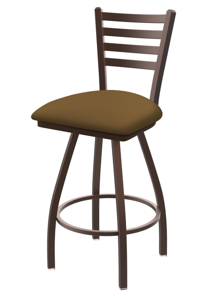 X41030BZ012 XL 410 30 in. Jackie Swivel Stool, Bronze & Canter Saddle