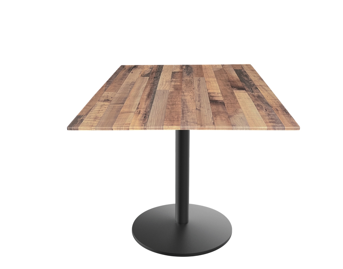 OD214-2230BWODS36SQRustic 30 in. Indoor & Outdoor All-Season Table with 36 x 36 in. Square Rustic Top