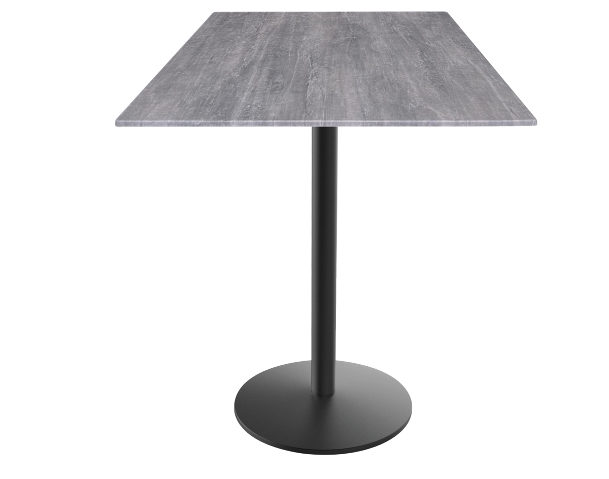 OD214-2236BWODS36SQGryStn 36 in. Indoor & Outdoor All-Season Table with 36 x 36 in. Square Greystone Top
