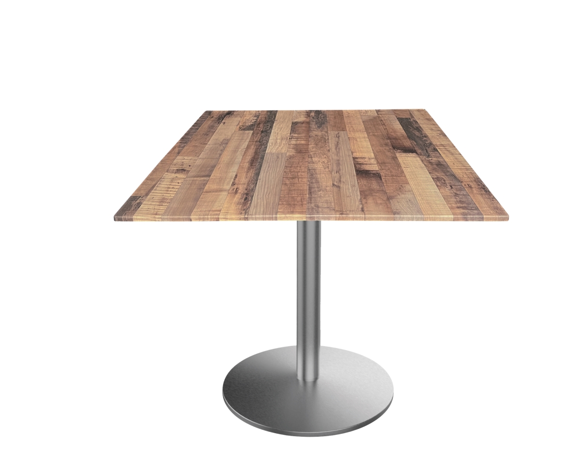 OD214-2230SSODS36SQRustic 30 in. Tall Indoor & Outdoor All-Season Table with 36 x 36 in. Square Rustic Top