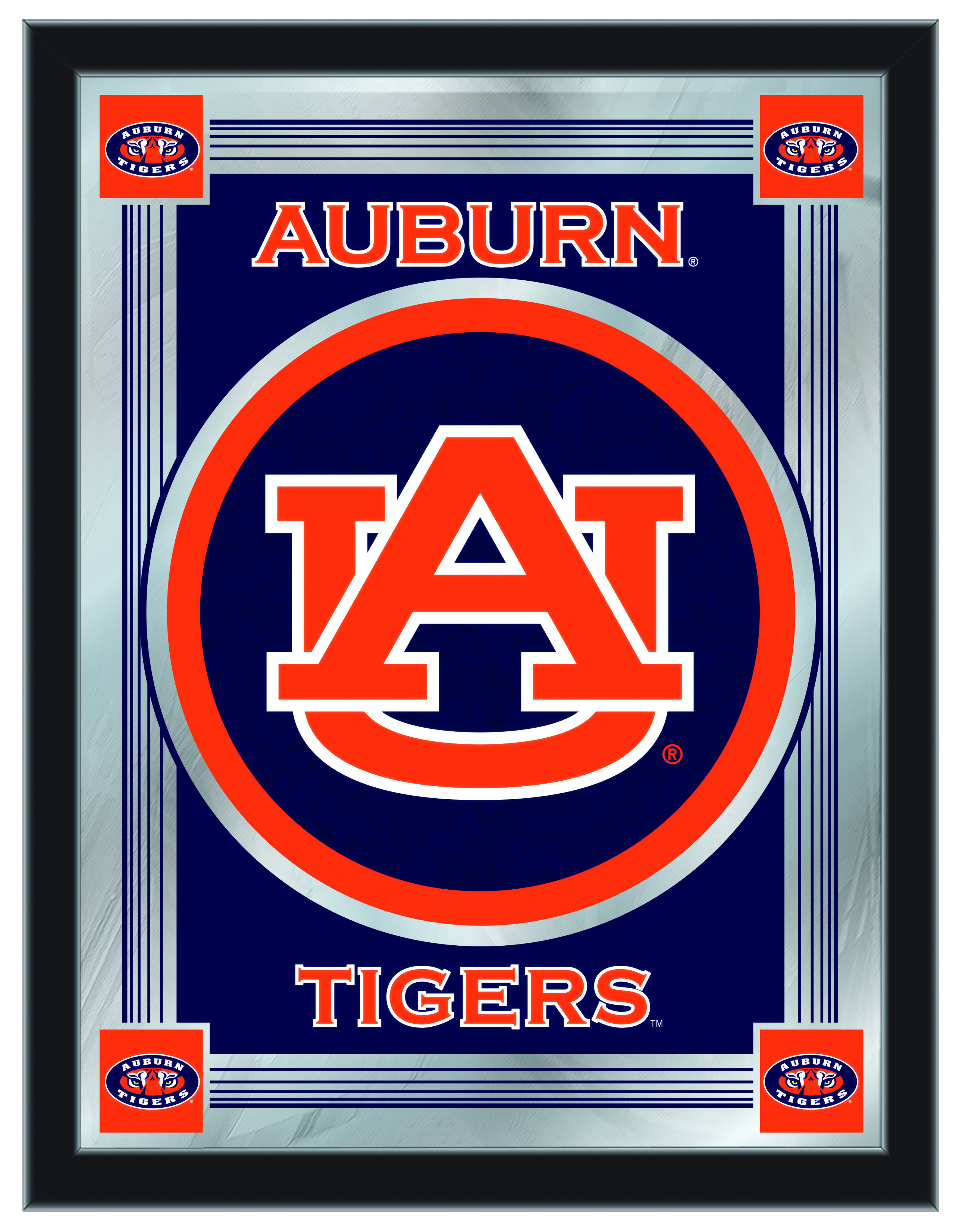 MLogoAuburn Auburn 17 x 22 in. University Logo Mirror