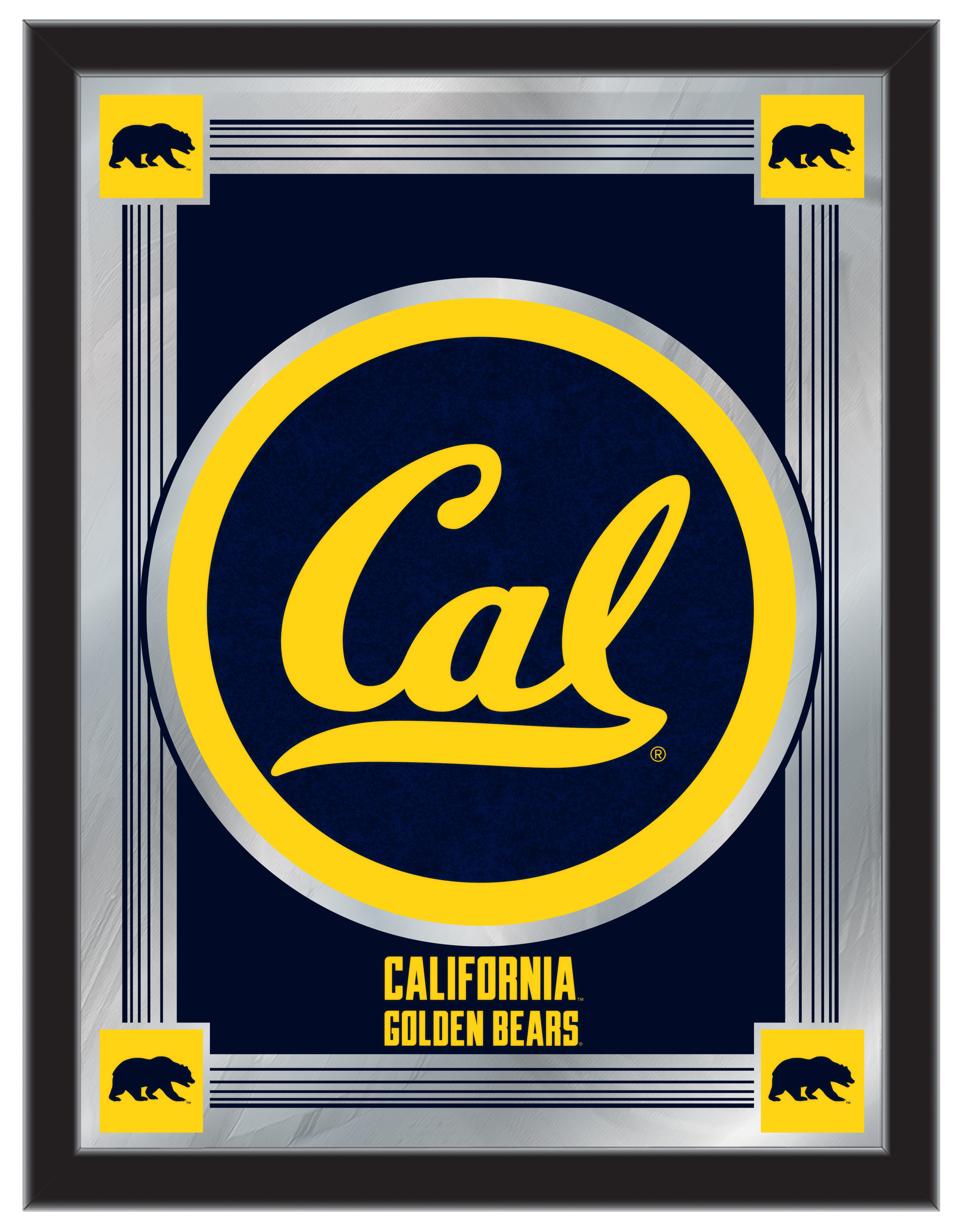 MLogoCal-Un California 17 x 22 in. University Logo Mirror