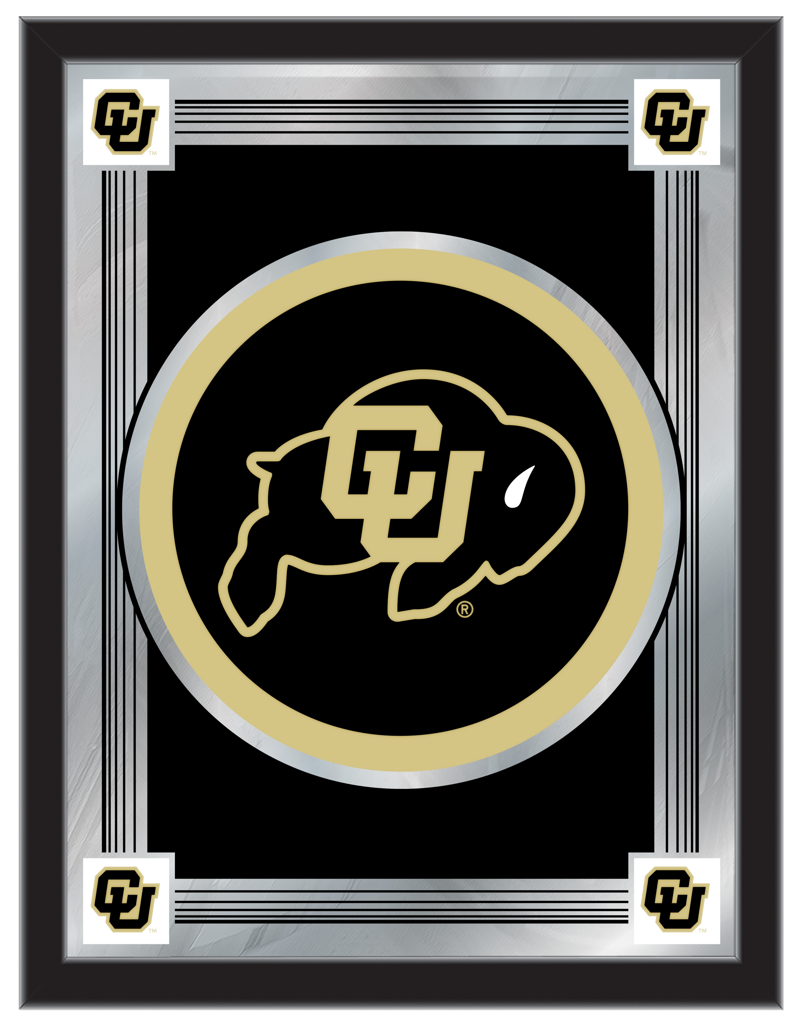 MLogoColoUn Colorado 17 x 22 in. University Logo Mirror