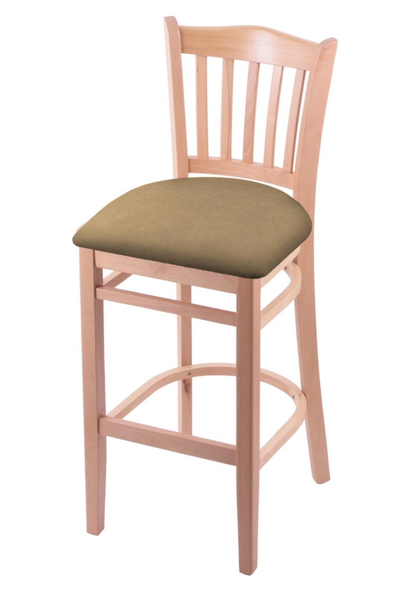 Picture of Holland Bar Stool 312025Nat013 25 in. Bar Stool&#44; Natural & Canter Sand Seat