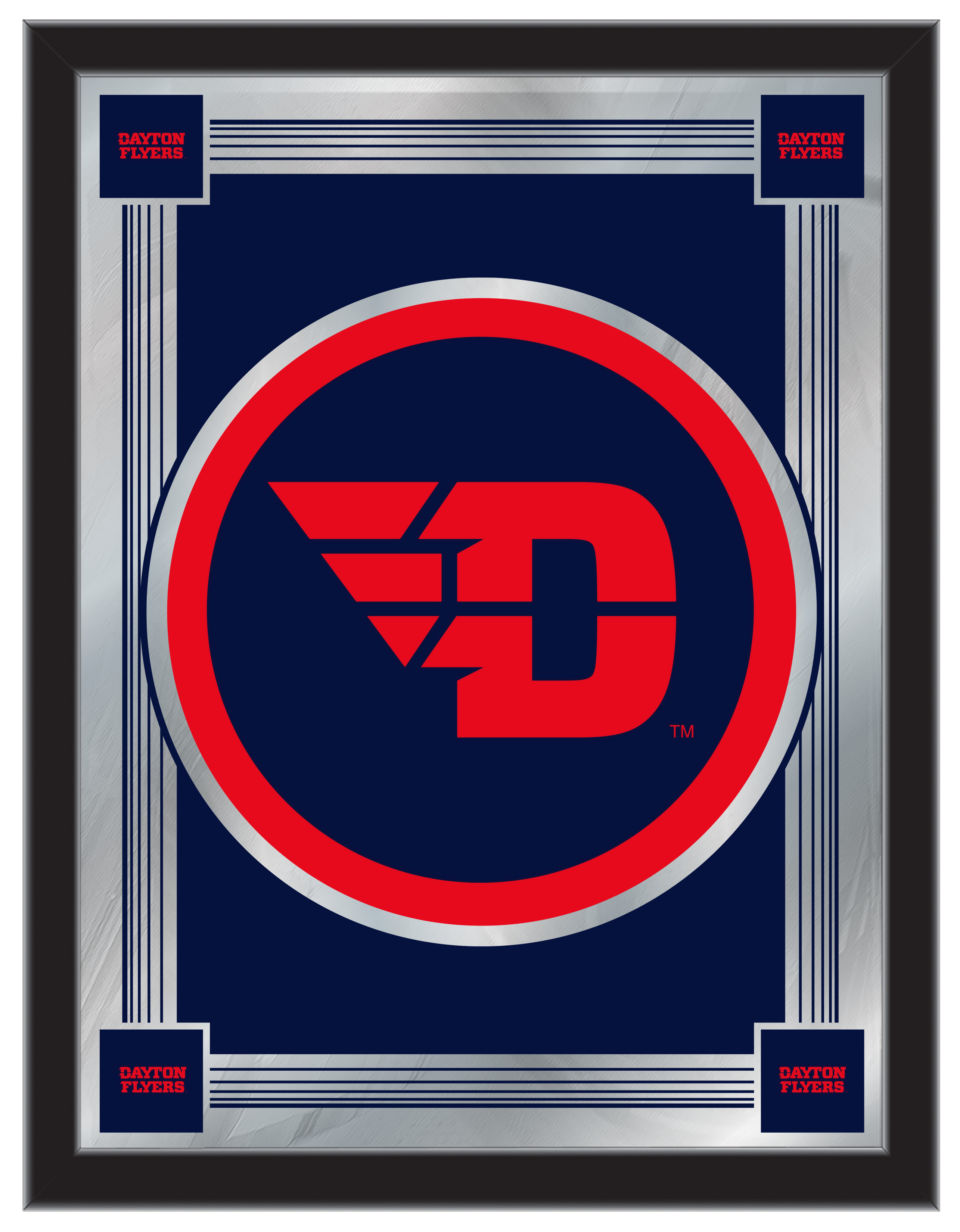 MLogoDytnUn University of Dayton 17 x 22 in. Logo Mirror