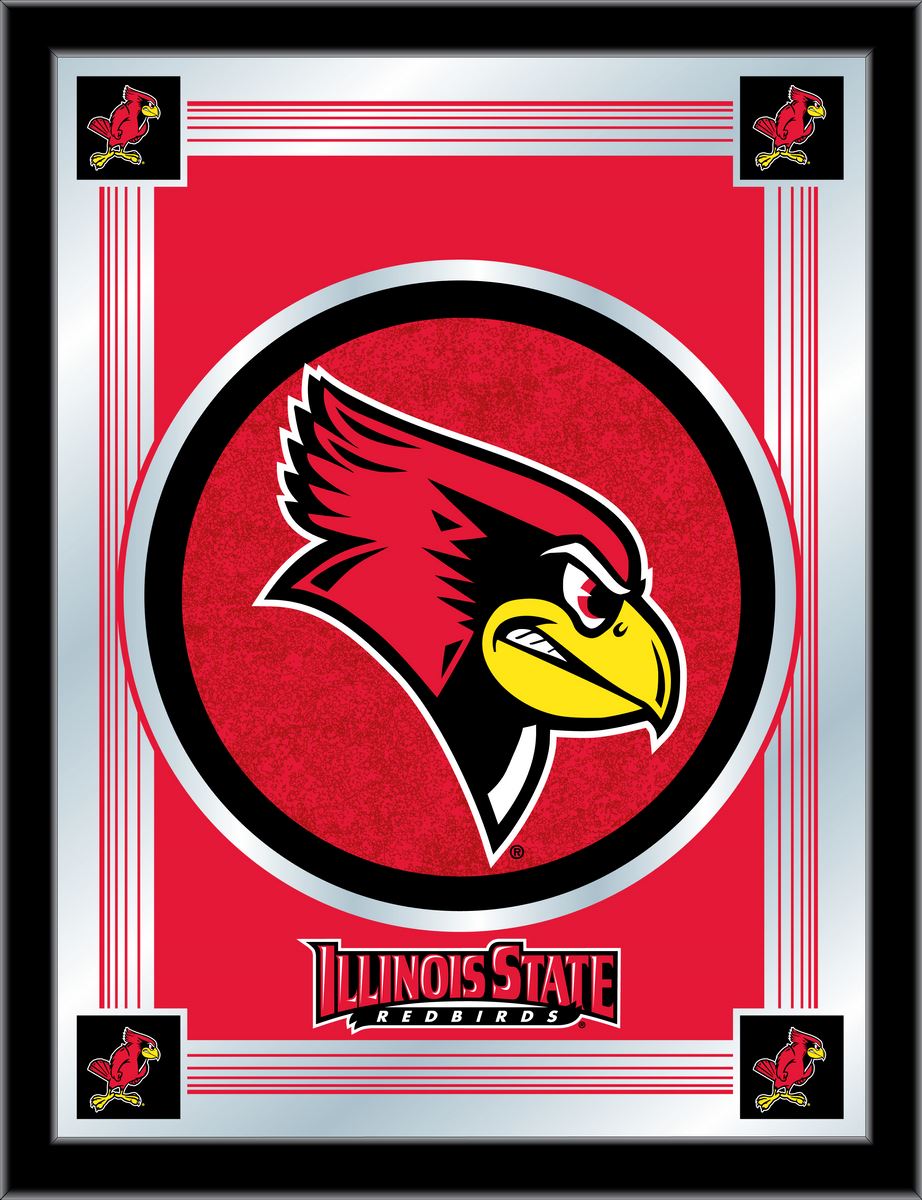 MLogoIllStU Illinois State 17 x 22 in. University Logo Mirror