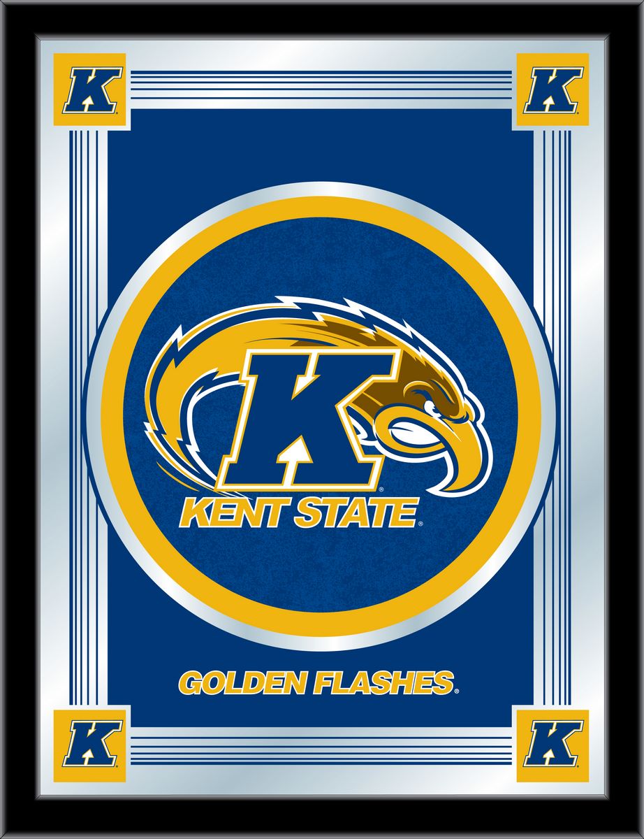 MLogoKentSt Kent State 17 x 22 in. University Logo Mirror