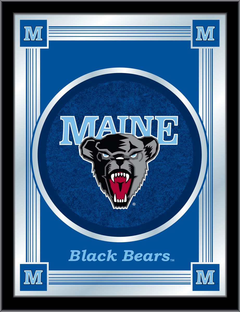 MLogoMaineU Maine 17 x 22 in. University Logo Mirror
