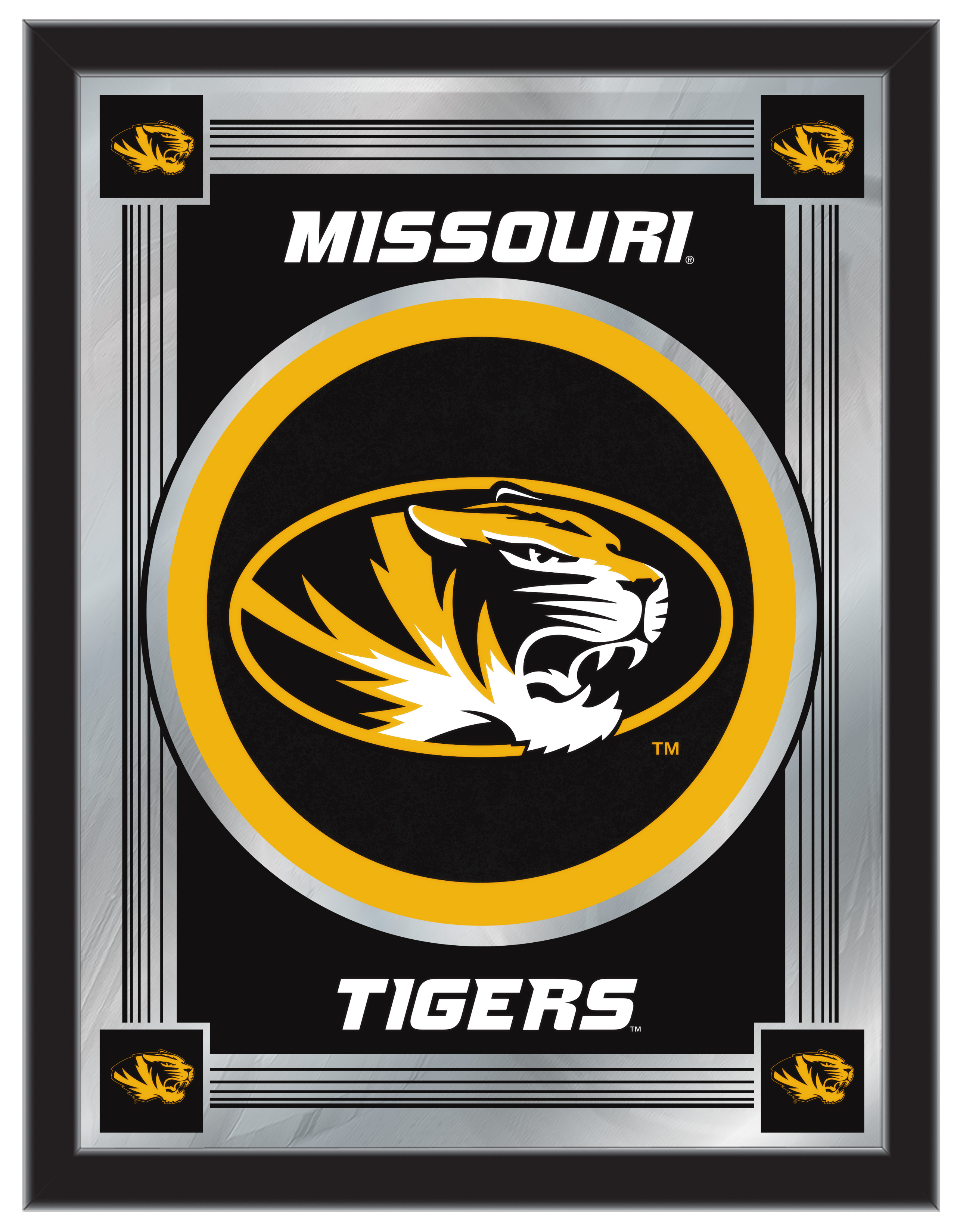 MLogoMizzou Missouri 17 x 22 in. University Logo Mirror