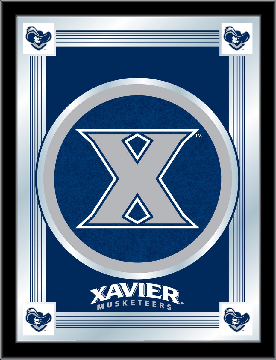 MLogoXavier Xavier 17 x 22 in. University Logo Mirror