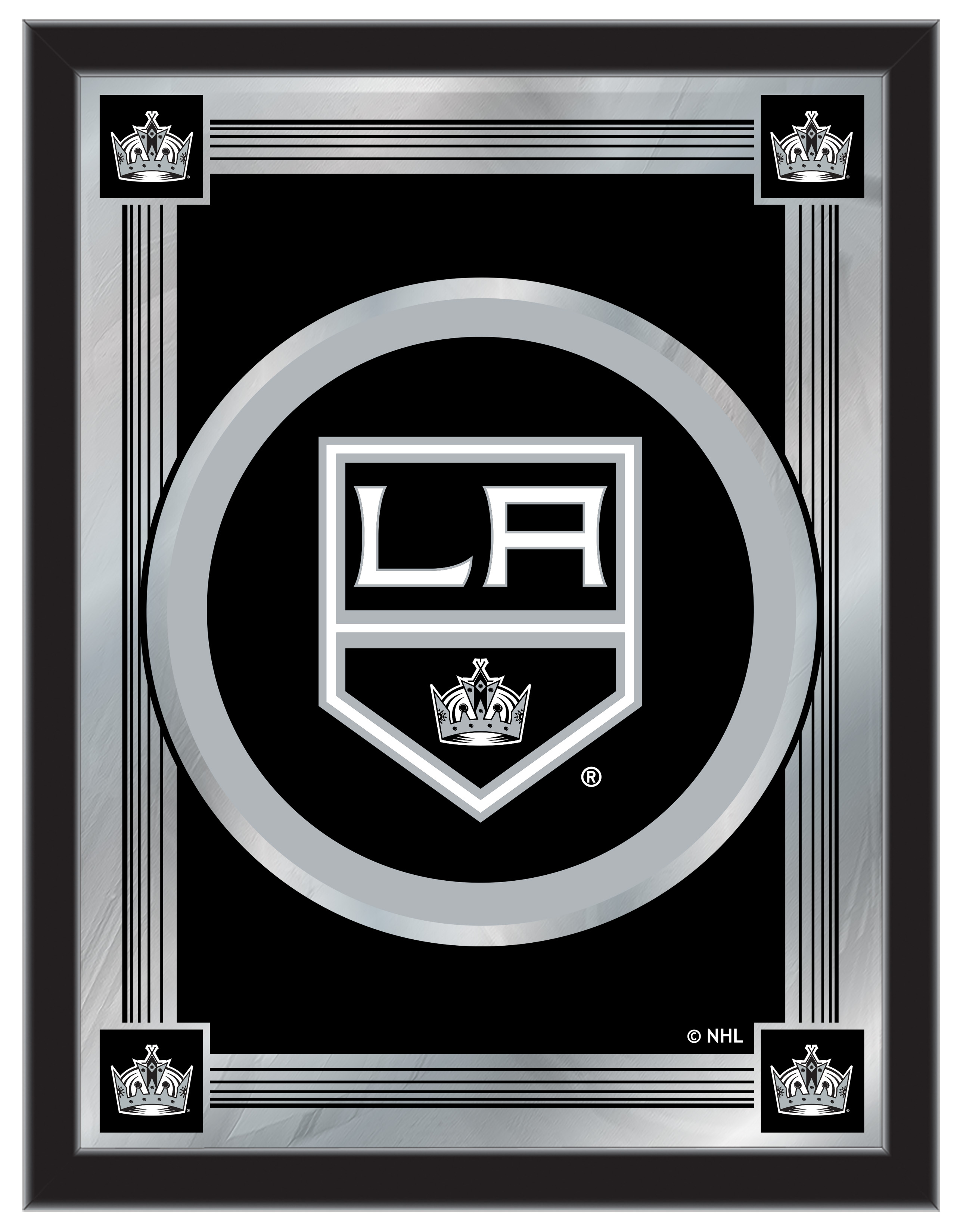 MLogoLAKing Los Angeles Kings 17 x 22 in. University Logo Mirror