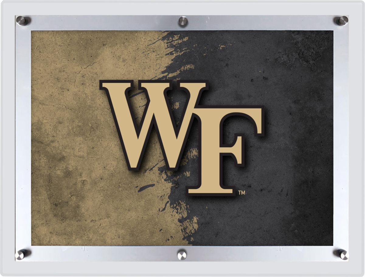 Picture of Holland Bar Stool LBLedA-LGWakeFr 32 x 23.5in. NCAA Wake Forest University Backlit LED Sign