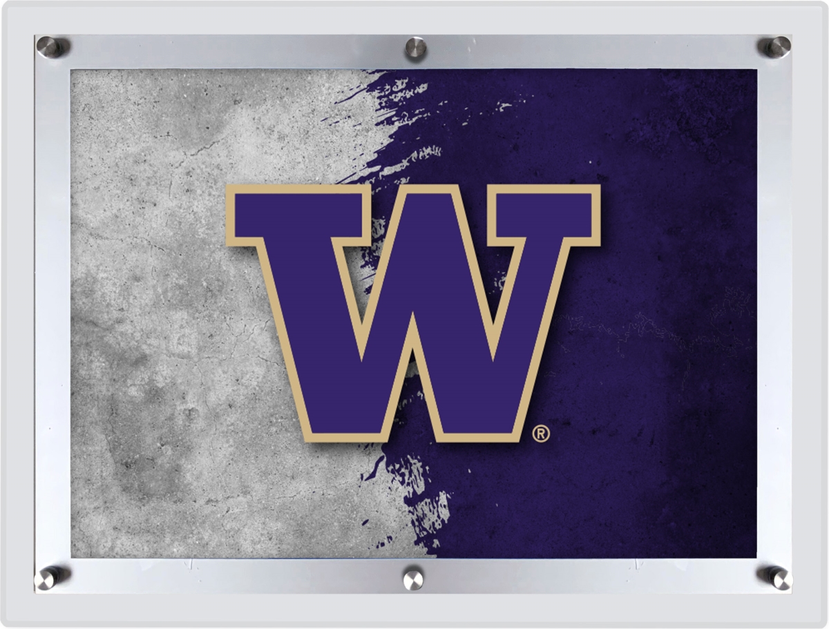 Picture of Holland Bar Stool LBLedA-LGWashUn 32 x 23.5in. NCAA University of Washington Backlit LED Sign