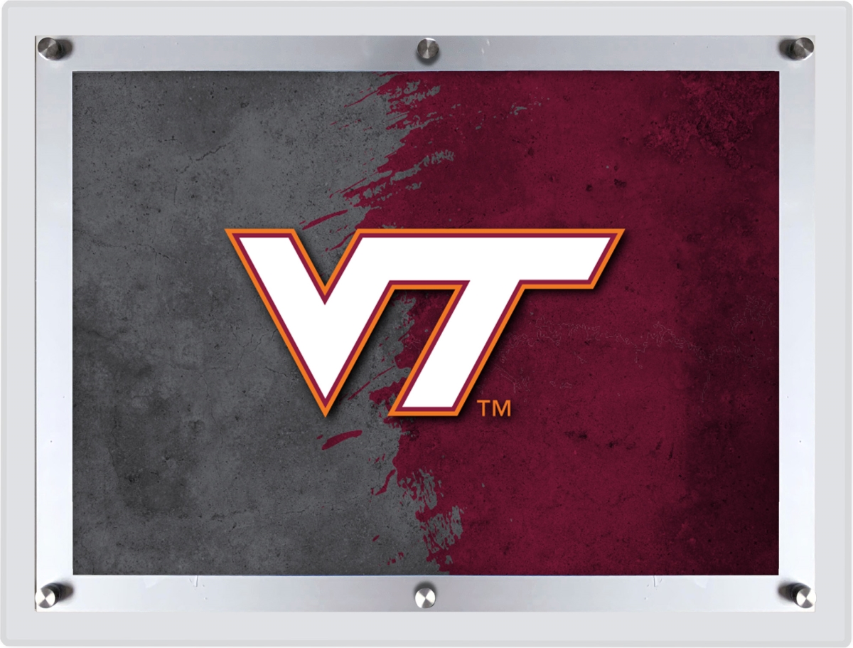 Picture of Holland Bar Stool LBLedA-LGVATech 32 x 23.5in. NCAA Virginia Tech University Backlit LED Sign