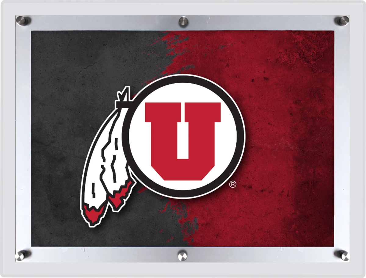 Picture of Holland Bar Stool LBLedA-LGUtahUn 32 x 23.5in. NCAA University of Utah Backlit LED Sign