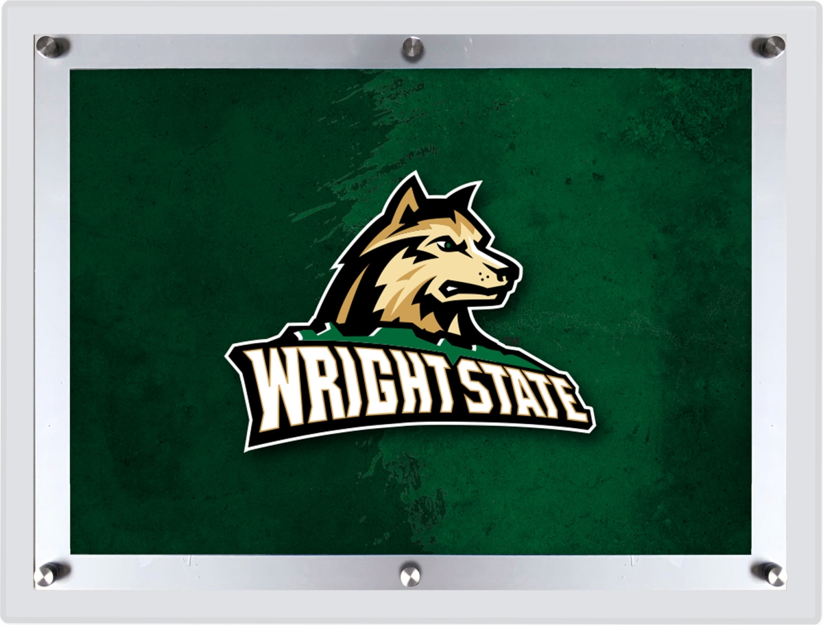 Picture of Holland Bar Stool LBLedA-LGWrtStU 32 x 23.5in. NCAA Wright State University Backlit LED Sign