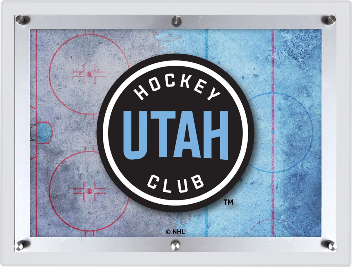 Picture of Holland Bar Stool LBLedA-LGUtahHC 32 x 23.5in. NHL Utah Hockey Club Backlit LED Sign