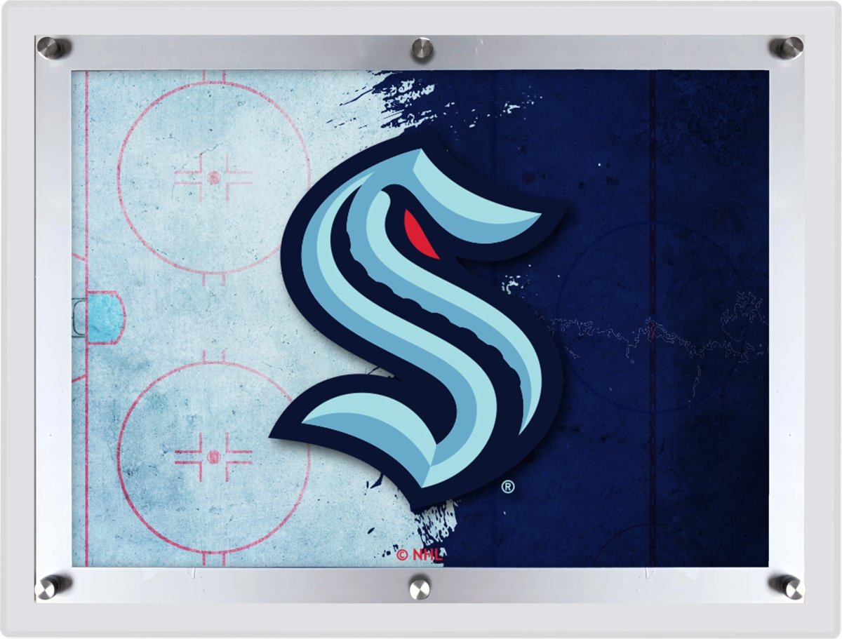 Picture of Holland Bar Stool LBLedA-LGSeaKrk 32 x 23.5in. NHL Seattle Kraken Backlit LED Sign