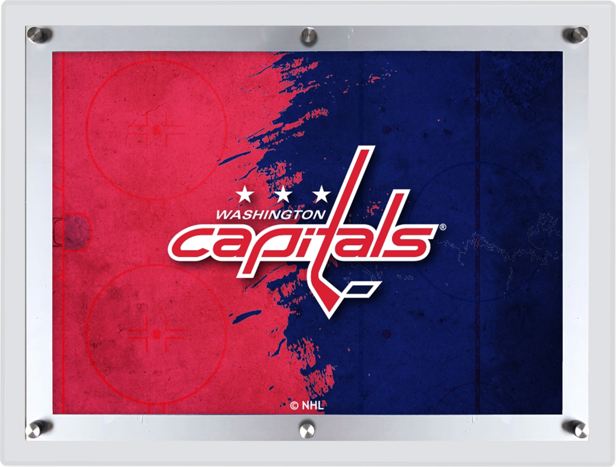 Picture of Holland Bar Stool LBLedA-LGWshCap 32 x 23.5in. NHL Washington Capitals Backlit LED Sign