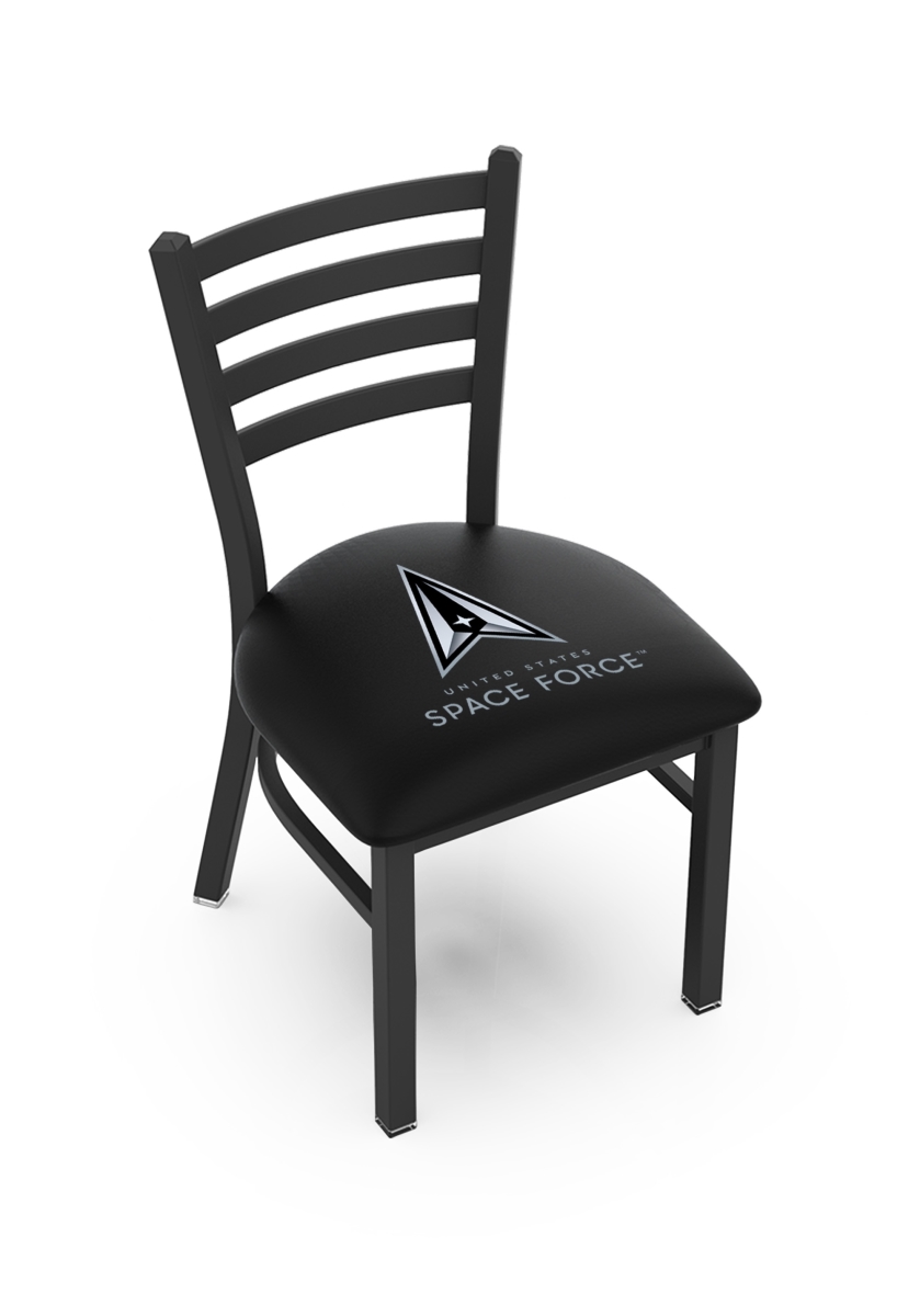 Picture of Holland Bar Stool L00418SpaFor L00418 U.S. Space Force 18 in. Chair with Black Wrinkle Finish