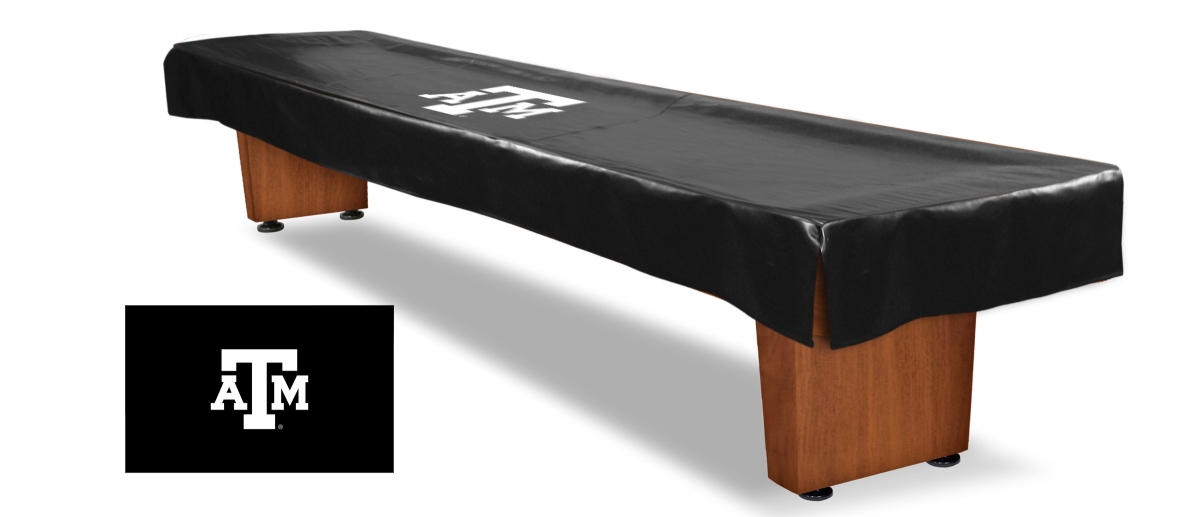SBCV12TexA-M 12 ft. Texas A&M Shuffleboard Table Cover