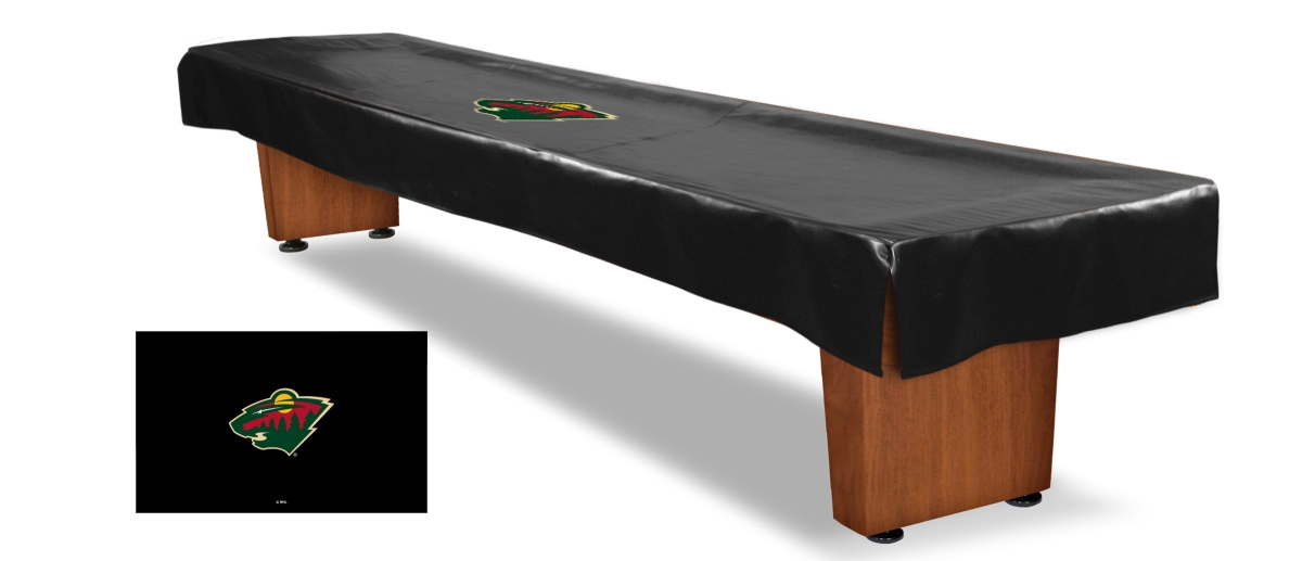 SBCV12MinWld 12 ft. Minnesota Wild Shuffleboard Table Cover