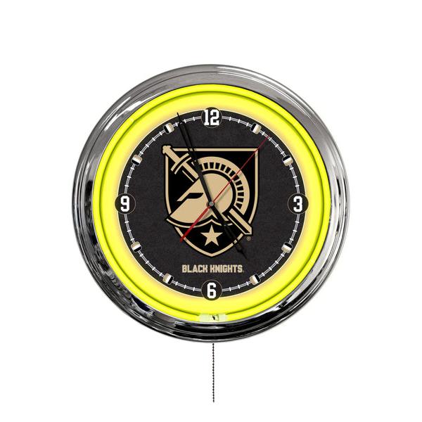 ClkL16USMilA 16 in. US Military Academy LED Wall Clock, Multi Color