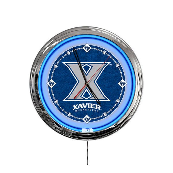 ClkL16Xavier 16 in. Xavier LED Wall Clock, Multi Color