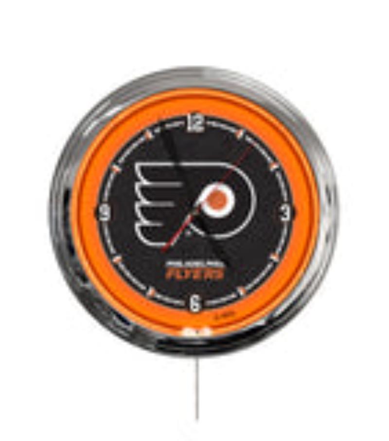ClkL16PhiFly Philadelphia Flyers 16 in. Multi Color LED Wall Clock