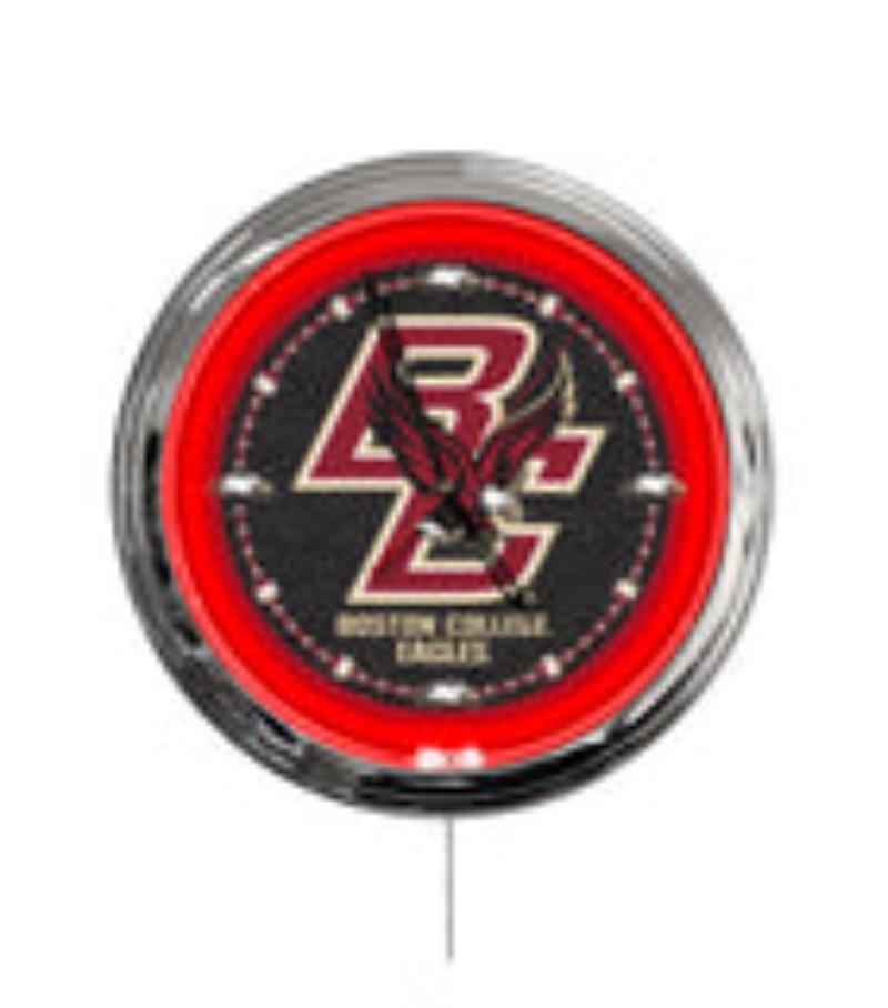ClkL16BostnC Boston College 16 in. Multi Color LED Wall Clock