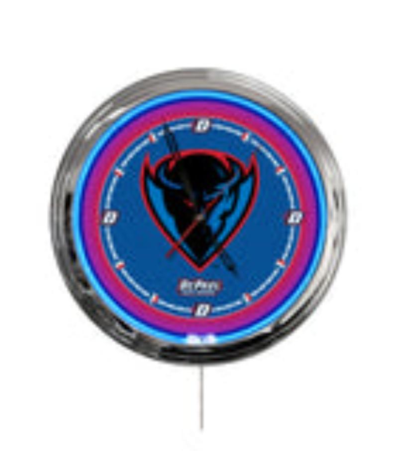 ClkL16DePaul DePaul University 16 in. Multi Color LED Wall Clock